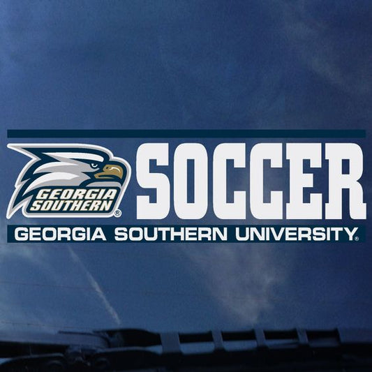 SOCCER Decal Sticker - 2" x 6.5"