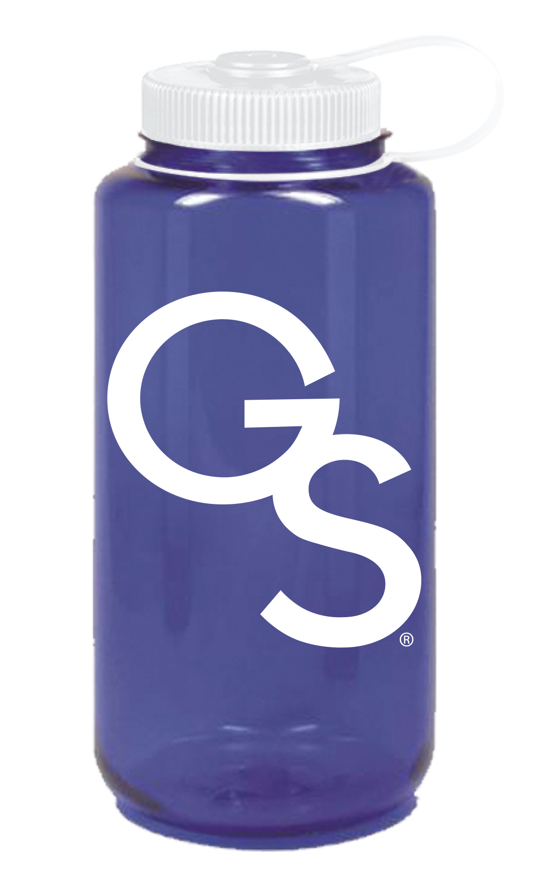 NALGENE® 32oz Wide Mouth Water Bottle - Blue Interlocking GS