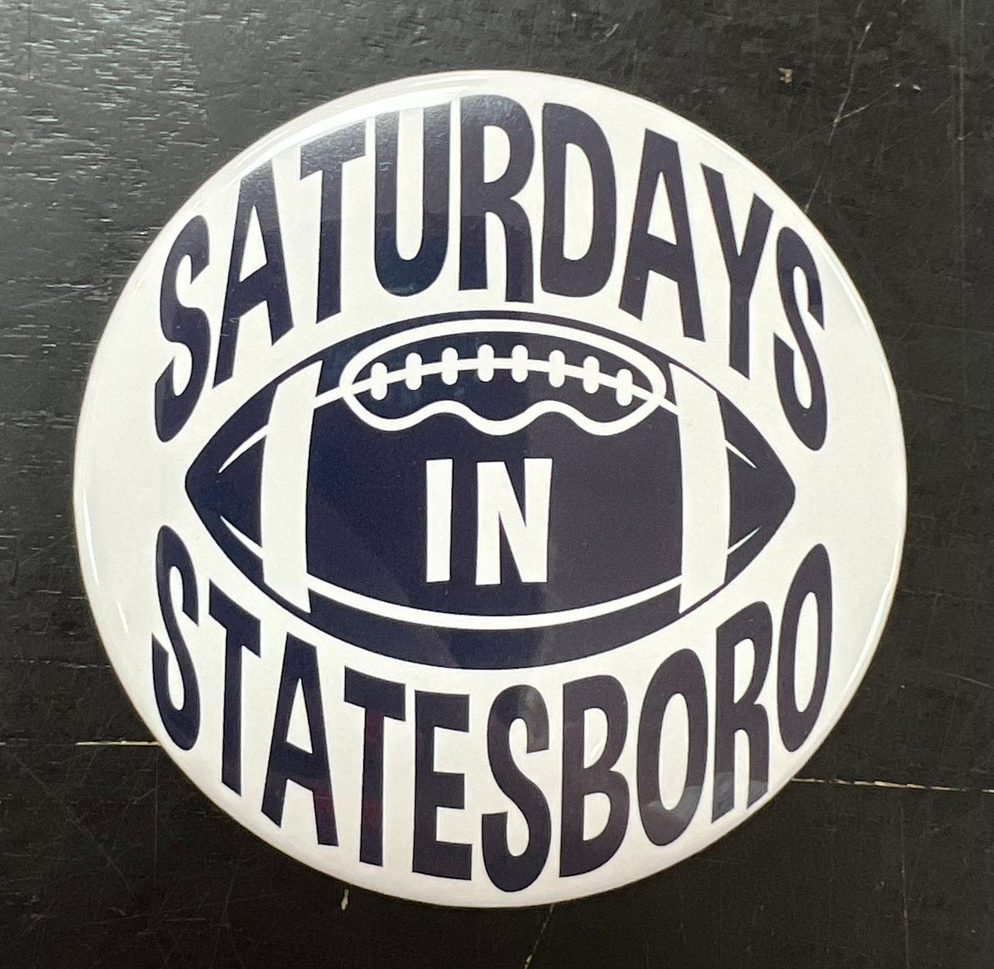 Saturdays in Statesboro 3" Button Pin