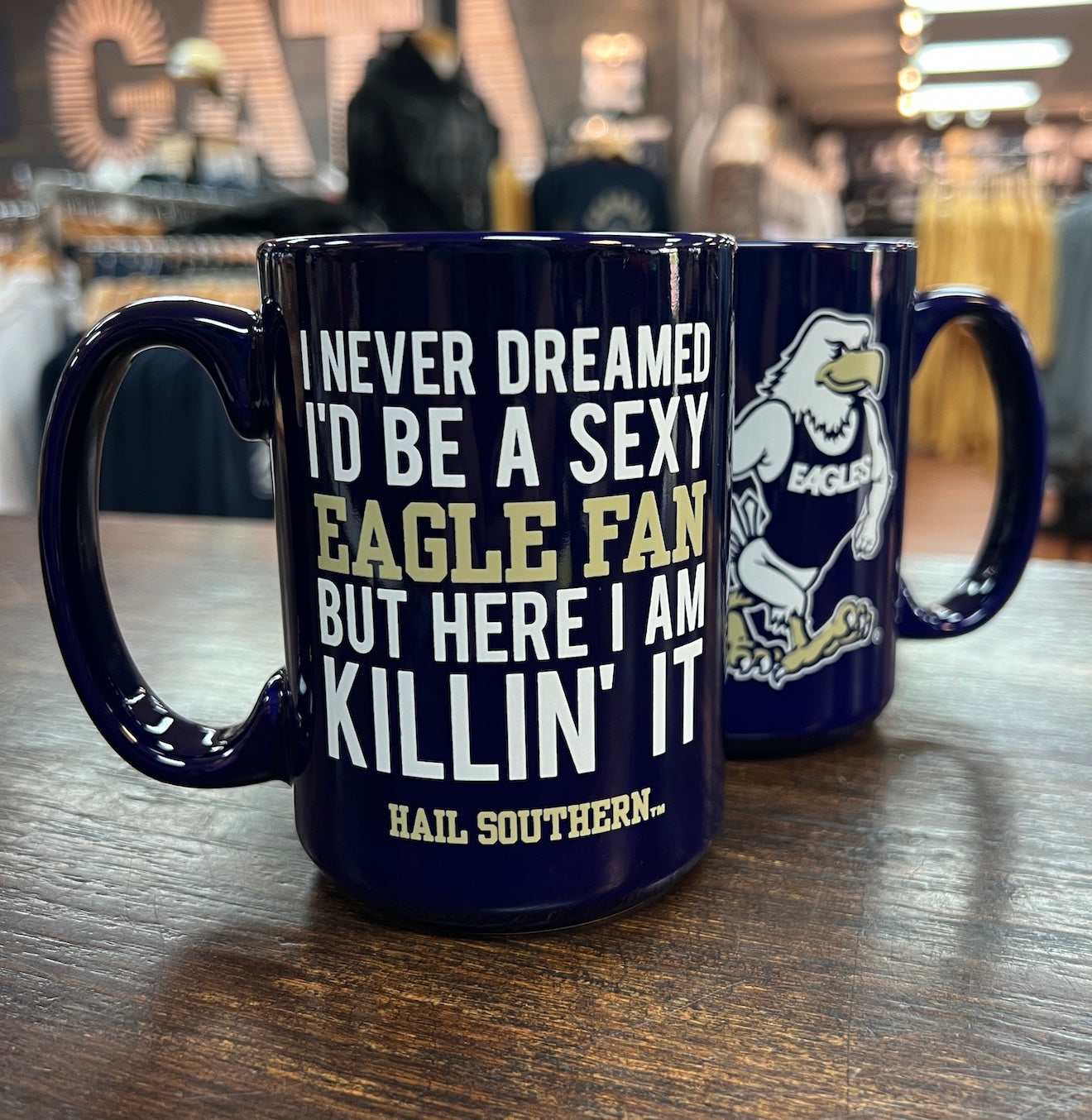 Sexy Eagle Fan Ceramic - 15oz Mug