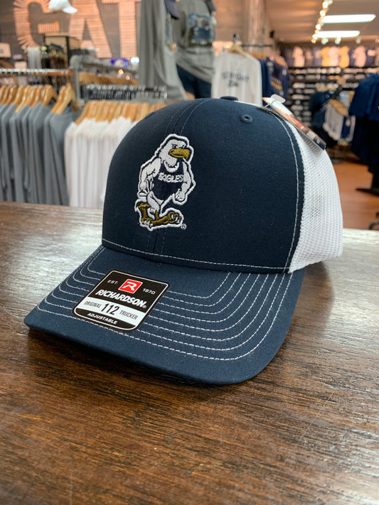 Richardson 112 - Strutting Eagle Trucker Navy/White Mesh