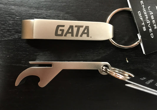 Stainless Bottle Opener Keychain