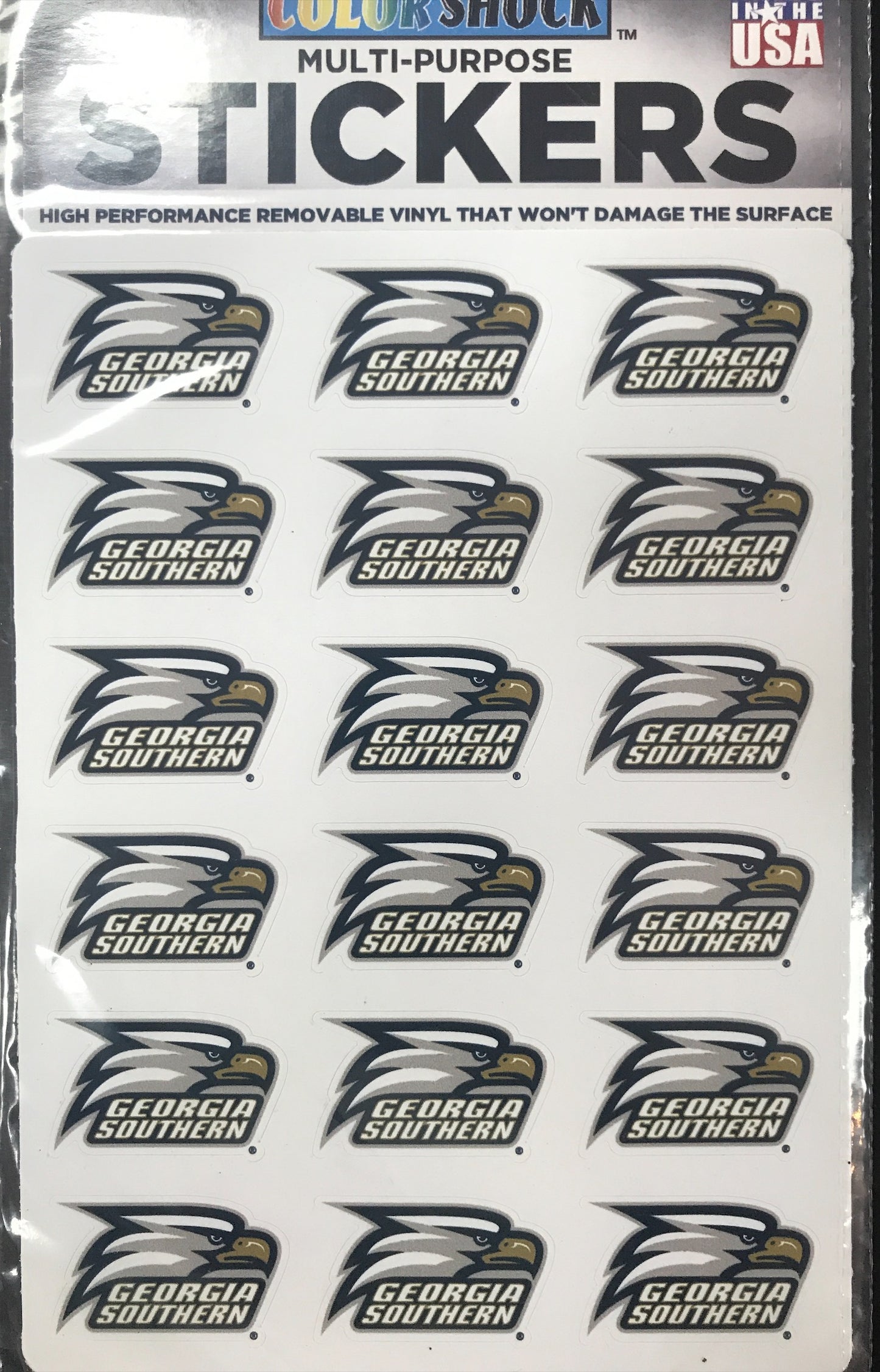 Athletic Eagle Sticker Sheet