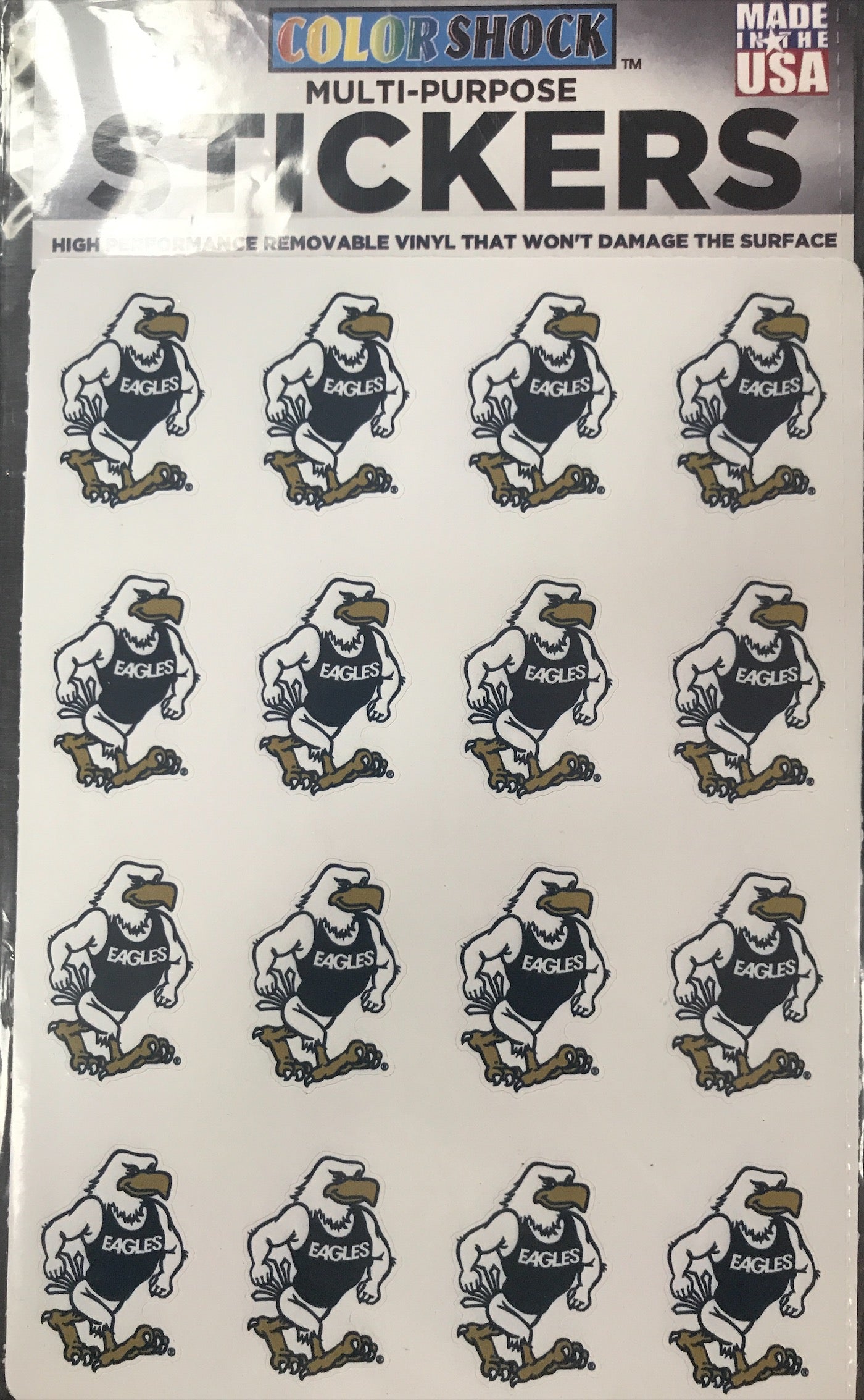 Strutting Eagle Sticker Sheet