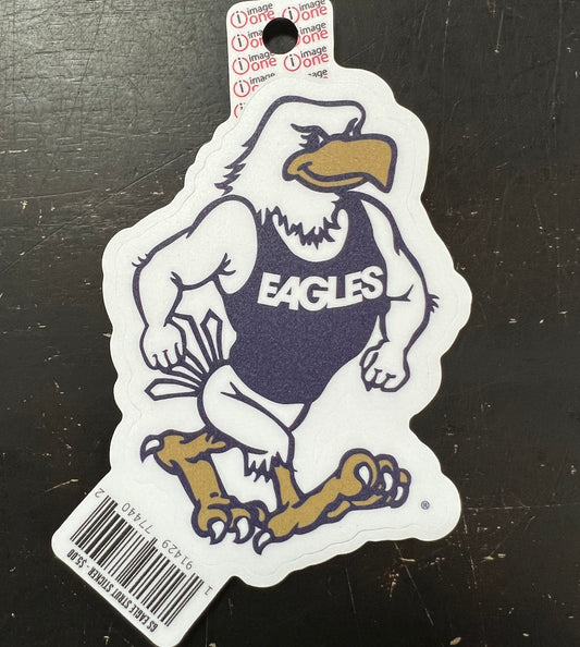 Strutting Eagle Logo Decal Matte-Coated Sticker