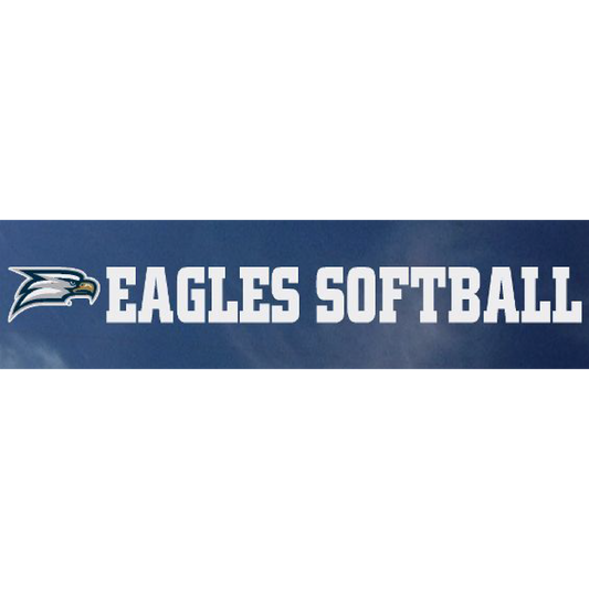 Softball Decal Sticker - 15"