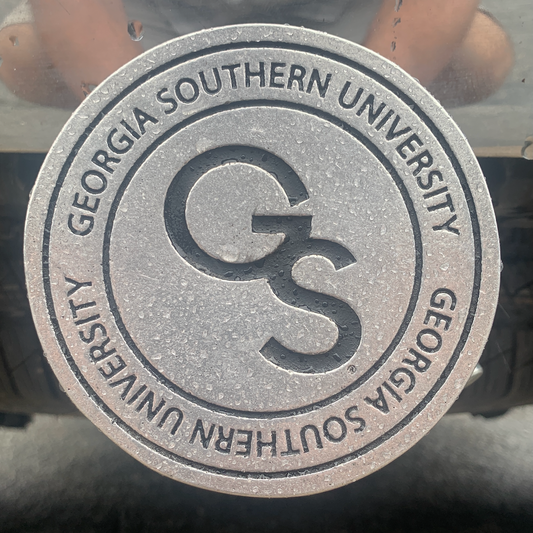 Metal Hitch Cover Interlocking GS - Standard 2" Hitch Receiver