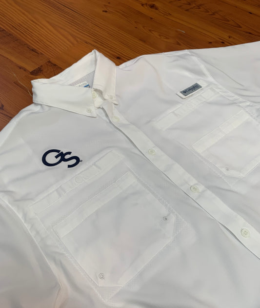 Columbia PFG Tamiami Interlocking GS - WHITE