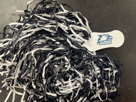 Rooter Pom Pom - Navy and White