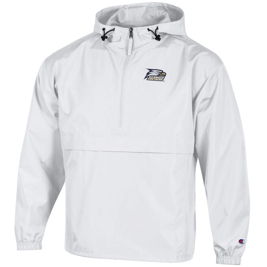 Champion® Packable Half Zip - White