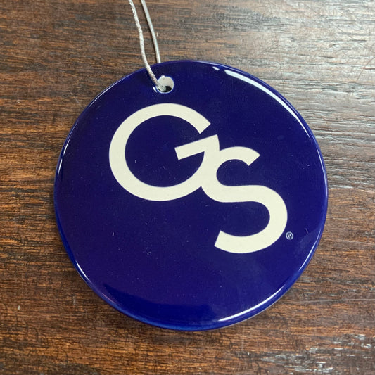 Ornament - Ceramic Medallion Interlocking GS